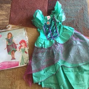 Little mermaid kids costume